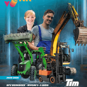 BPV werkboek Allround monteur mobiele werktuigen niveau 3 - 3 jarig traject - CREBO 25669 2025 VONK