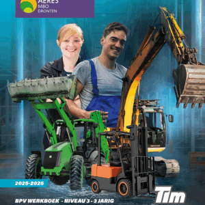 BPV werkboek Allround monteur mobiele werktuigen niveau 3 - 3 jarig traject - CREBO 25669 2025 Aeres MBO